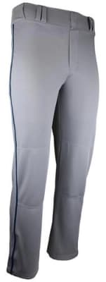 "Triple Play" Our Best PRO-Baseball Pants (WITH PIPING)- (Velcro Adjustable Length) Adult & Youth